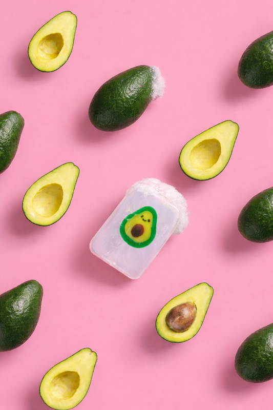 Savon Girly - Pince à cheveux Avocat