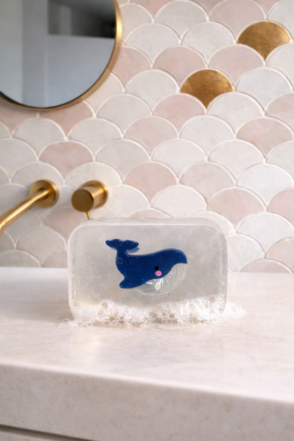 Savon girly - Pince à cheveux Baleine