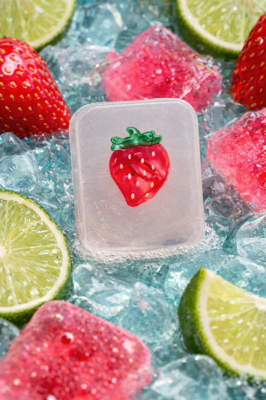 Savon Girly - Pince à cheveux Fraise