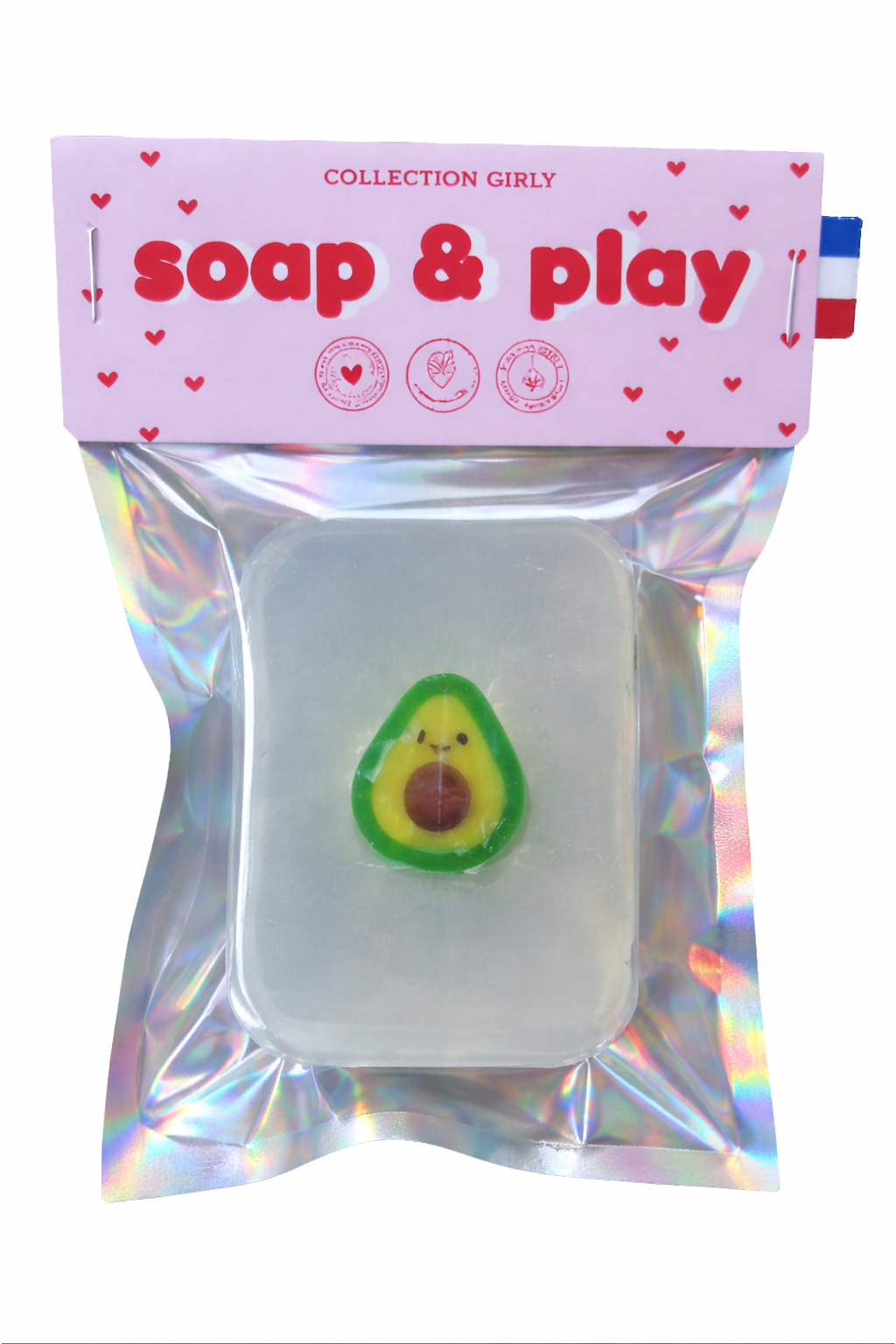 Savon Girly - Pince à cheveux Avocat