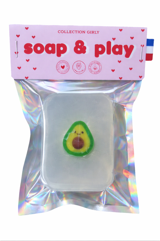 Savon Girly - Pince à cheveux Avocat